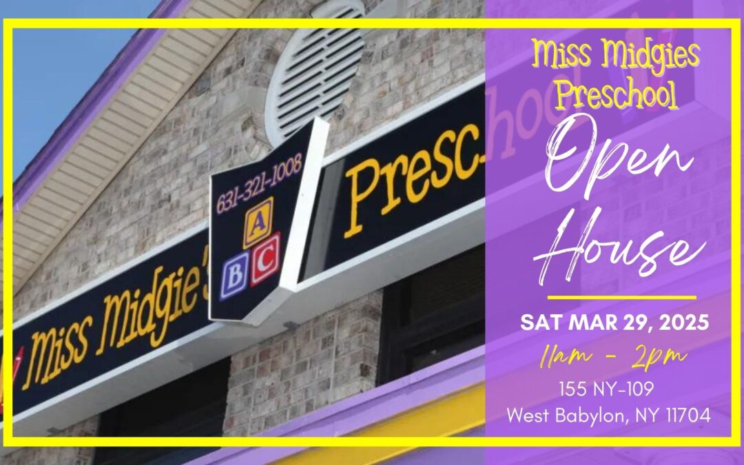 Join Us for the Miss Midgies Preschool Open House on March 29, 2025!